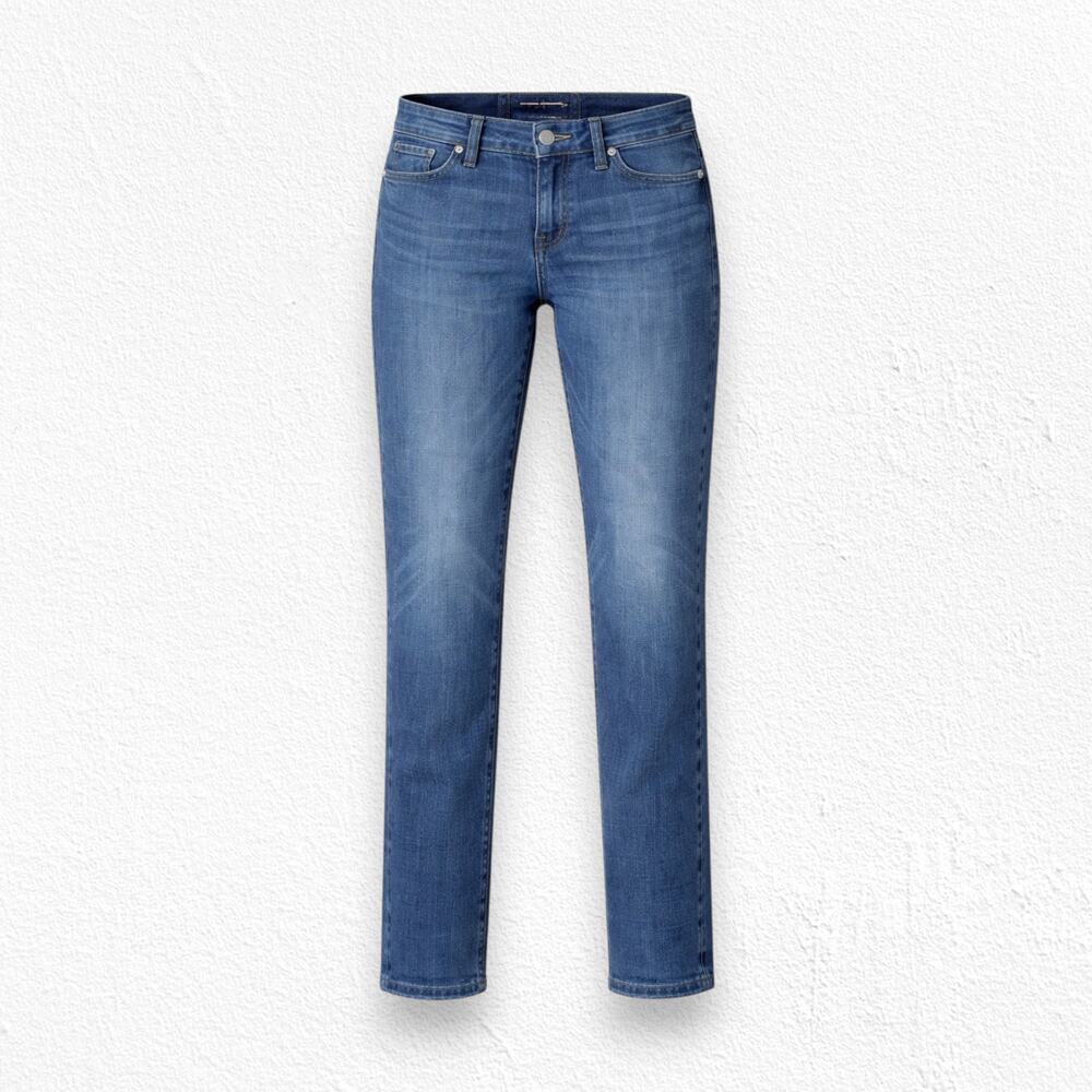 Lucky Brand Low Rise Medium Wash Stretch Denim Stella Skinny Jeans Size 4